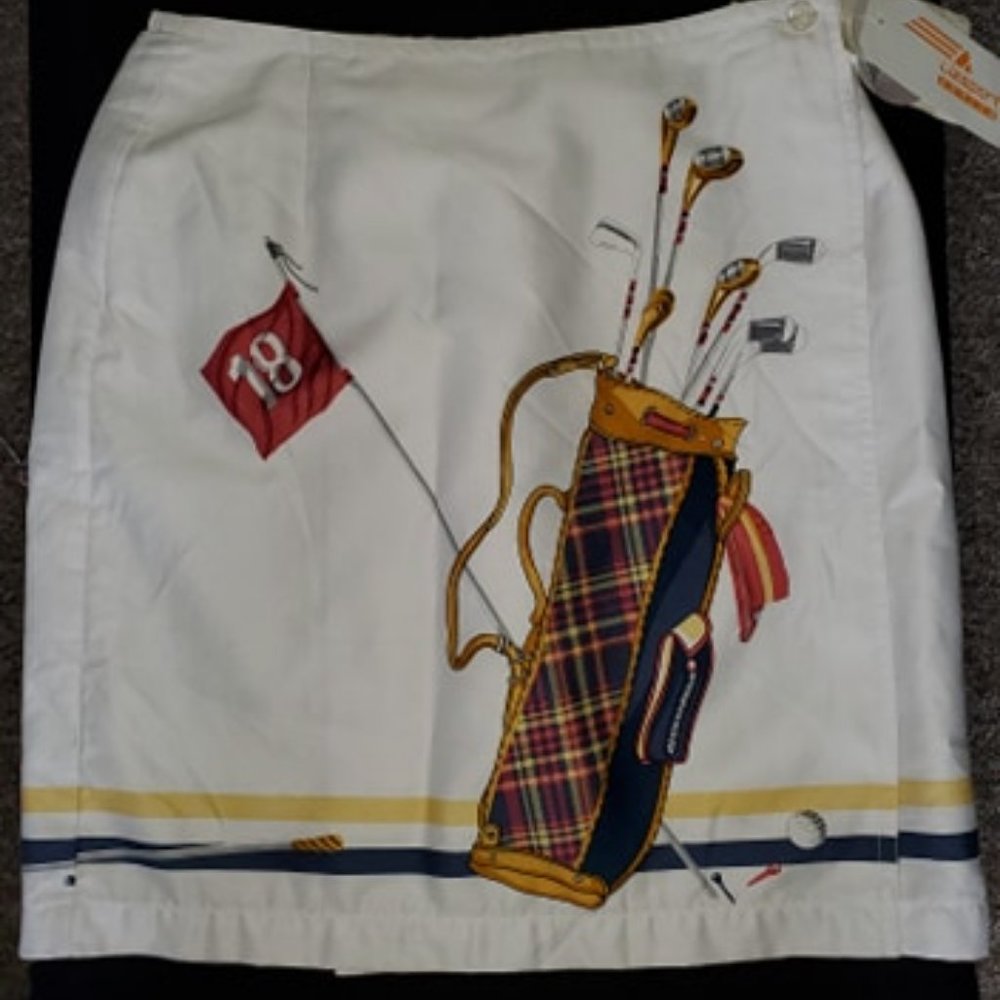 Wrap golf skirt